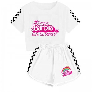 Barbie Pjms The Movie Barbie 100-170 T-shirt et short de sport pour fille