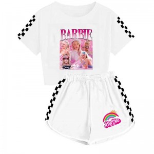 Barbie Le Film Barbie 100-170 T-shirt et short de sport pour fille