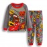 Dessin animé Lightning Mcqueen ensemble de pyjamas pantalons à manches longues voitures Lightning Mcqueen pyjamas