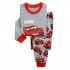 Dessin animé Lightning Mcqueen ensemble de pyjamas pantalons à manches longues voitures Lightning Mcqueen pyjamas