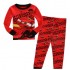 Dessin animé Lightning Mcqueen ensemble de pyjamas pantalons à manches longues voitures Lightning Mcqueen pyjamas