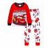 Dessin animé Lightning Mcqueen ensemble de pyjama pantalon à manches longues voitures Lightning Mcqueen Pjms