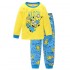 Pyjamas de dessin animé pour enfants Minions Le Buddies Minions Ensembles de pyjamas en coton à manches longues