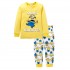 Pyjamas de dessin animé pour enfants Minions Le Buddies Minions Ensembles de pyjamas en coton à manches longues