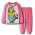 Pyjamas de dessin animé pour enfants Minions Le Buddies Minions Ensembles de pyjamas en coton à manches longues