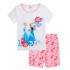 Dessin animé Disney Elsa pur coton pyjamas Elsa congelé pyjamas princesse Elsa ensemble de pyjamas