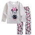 Dessin animé coton Disney Mickey Mouse et amis pyjamas de vacances Mickey Mouse pantalon à manches longues ensemble de pyjamas pour enfants