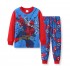 Ensemble de pyjama super-héros Spider-Man à manches longues pour garçons, pyjama Batman de dessin animé