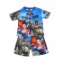 Ensemble de pyjama à manches courtes Marvel pour enfants Pyjama Superman Batman pour garçons