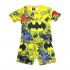 Ensemble de pyjama à manches courtes Marvel pour enfants Pyjama Batman pour garçons