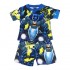 Ensemble de pyjama à manches courtes Marvel pour enfants Pyjama Batman pour garçons