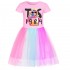 Jupe Taylor Swift pour fille Jupe en dentelle arc-en-ciel étoile Taylor Swift pour enfant Pyjama Taylor Swift